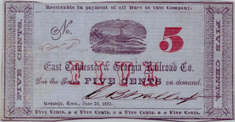 $0.10 G-1370 East TN & GA RR